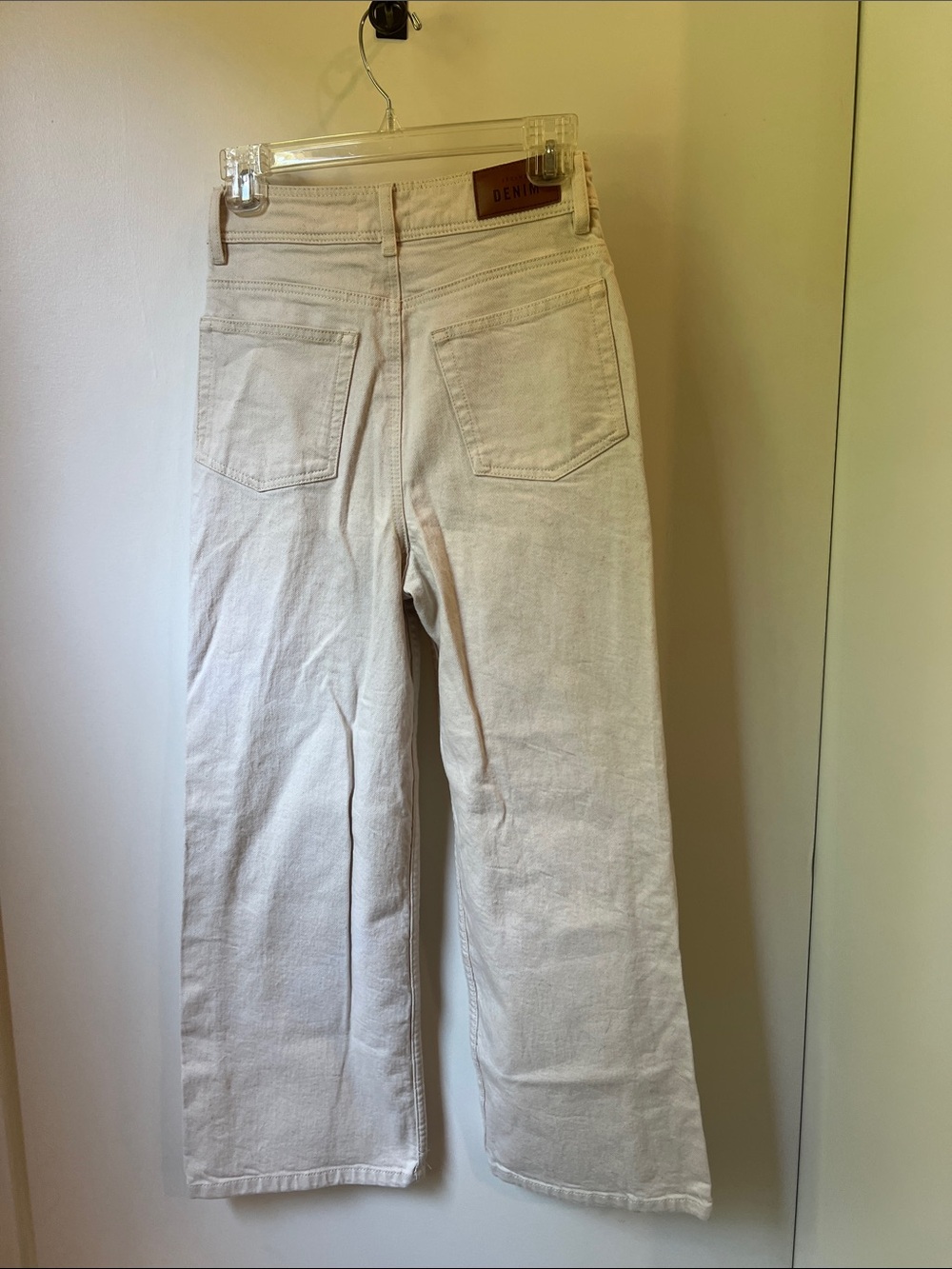 Sezane Le Crop Mottled Ecru - Size 4 - Picture 9 of 9